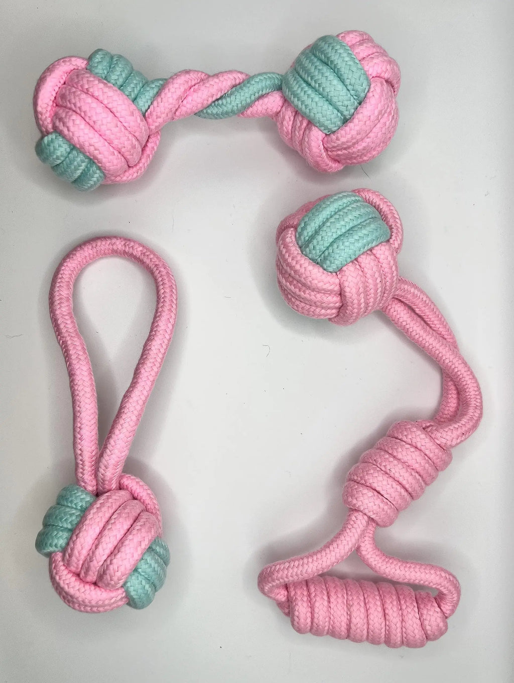 Dog Toy Dog Ropes Included S/M/L Dog Toys (Pink)